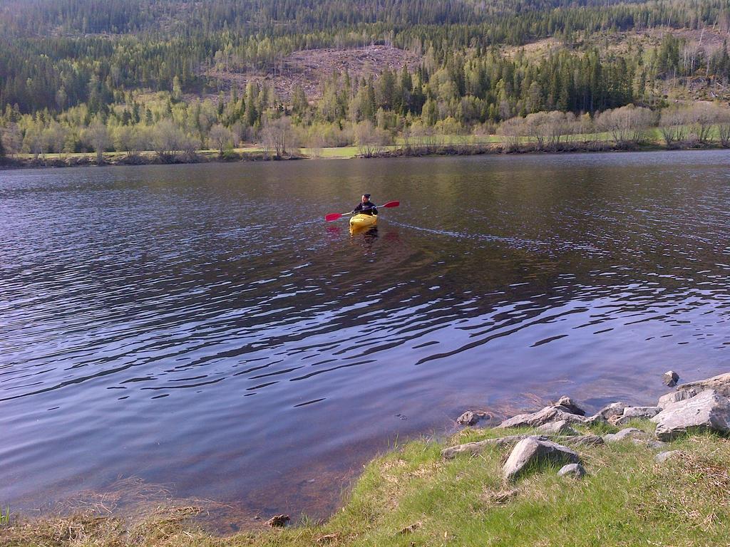 Holmset Camping And Fishing Namdalseid Esterno foto