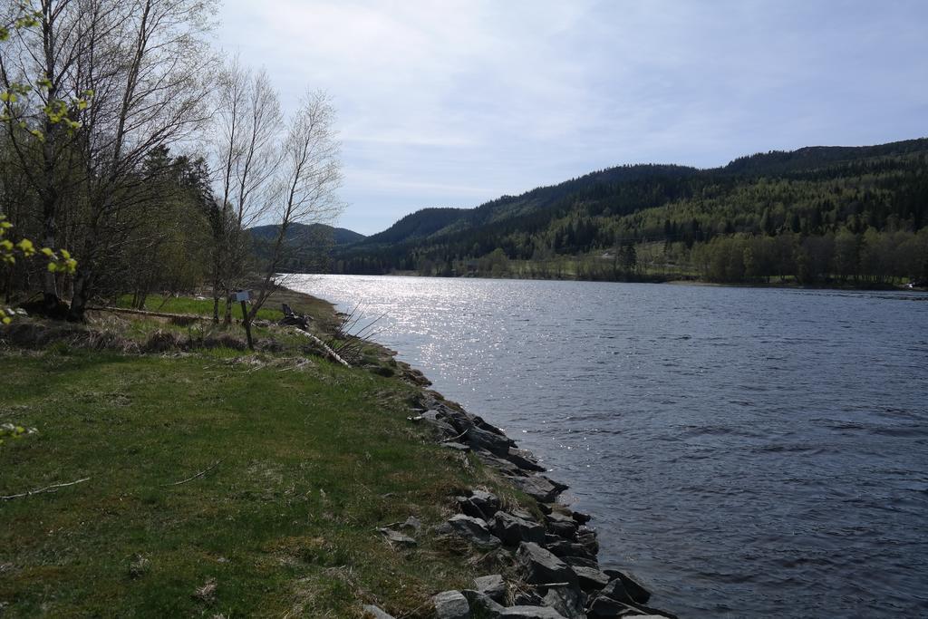 Holmset Camping And Fishing Namdalseid Esterno foto