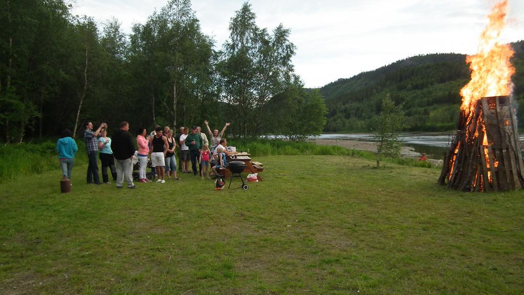 Holmset Camping And Fishing Namdalseid Esterno foto