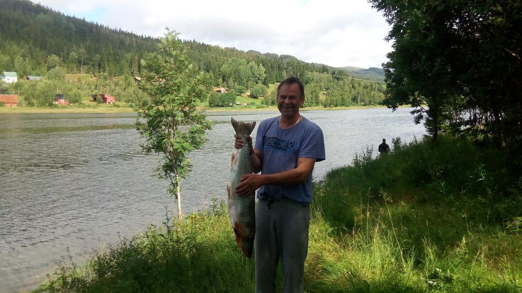 Holmset Camping And Fishing Namdalseid Esterno foto