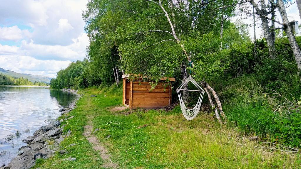 Holmset Camping And Fishing Namdalseid Esterno foto