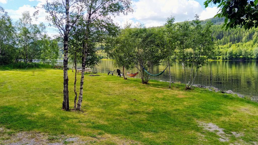 Holmset Camping And Fishing Namdalseid Esterno foto
