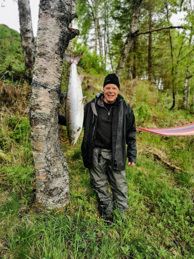 Holmset Camping And Fishing Namdalseid Esterno foto